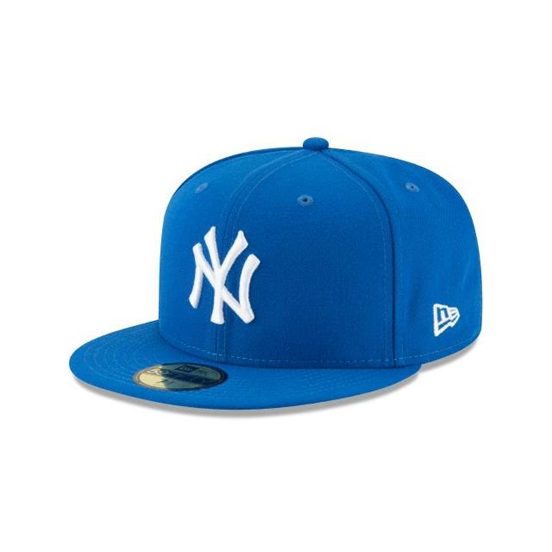 New York Yankees Gorra | New Era MLB Basic 59fifty Fitted Cap Mexico - Azules